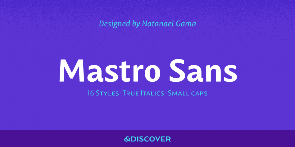 フォント Mastro Sans